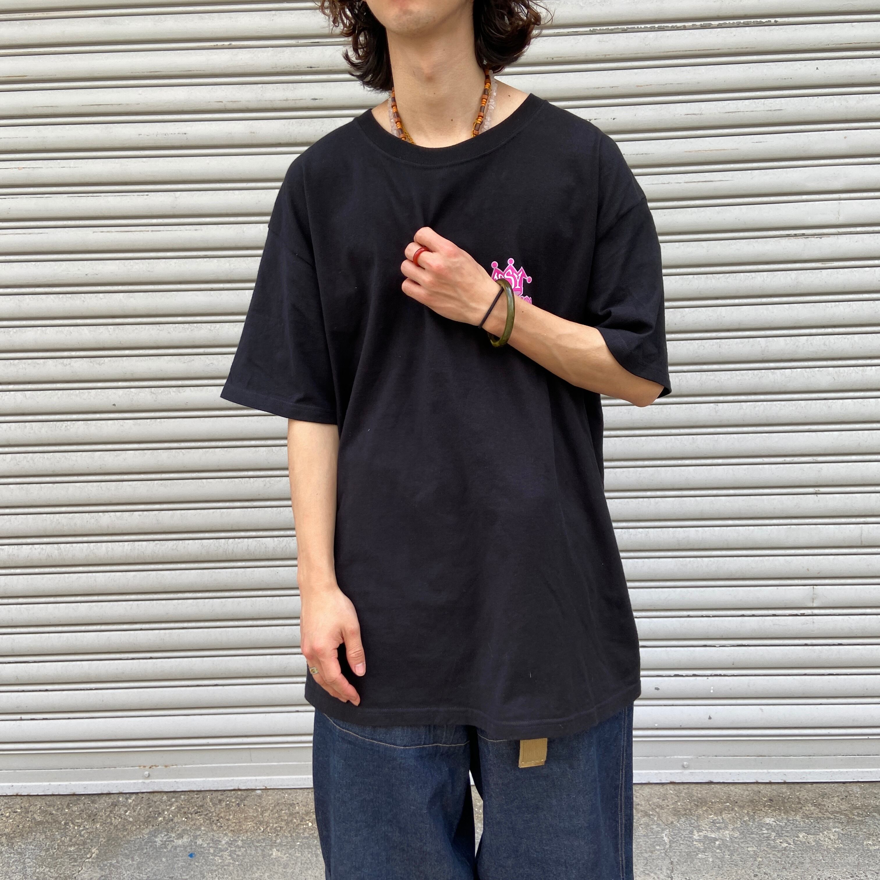 stussy  ステューシー　紺タグ　クラウン　王冠　tシャツ