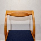 ACTUS アクタス porada ポラダ ARLEKIN アーレキン ダイニングチェア アームレス チェア 椅子 ファブリック チェリー材 イタリア製 ヴィンテージ ミッドセンチュリー ラグジュアリー