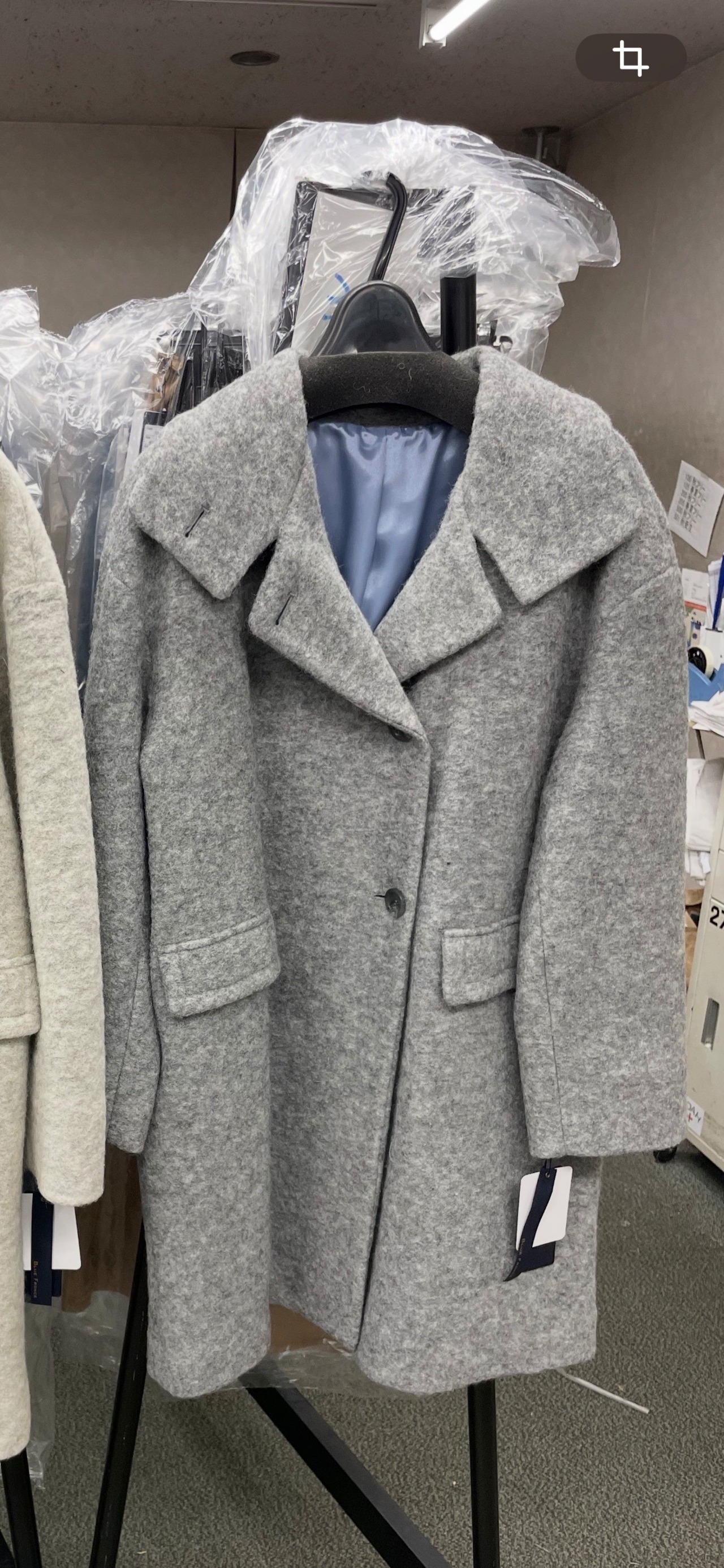 ROBE イタリア生地ウールコート　ロング　31489