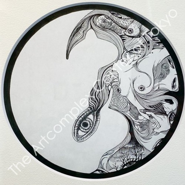 C7「ぼくのみるゆめ展　DM原画」