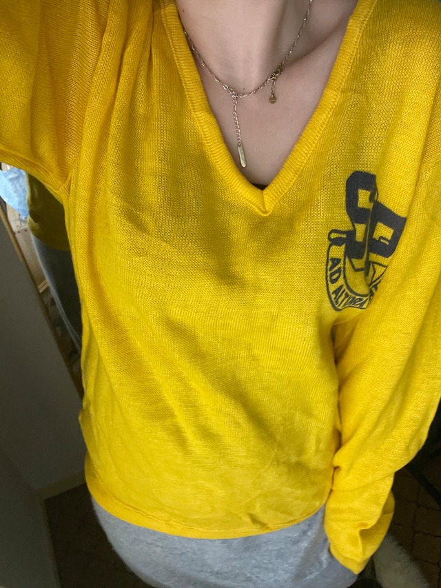 70s～80s  U.S. Fraternity knit