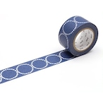 【mina perhonen】マスキングテープ「tambourine petit・navy」