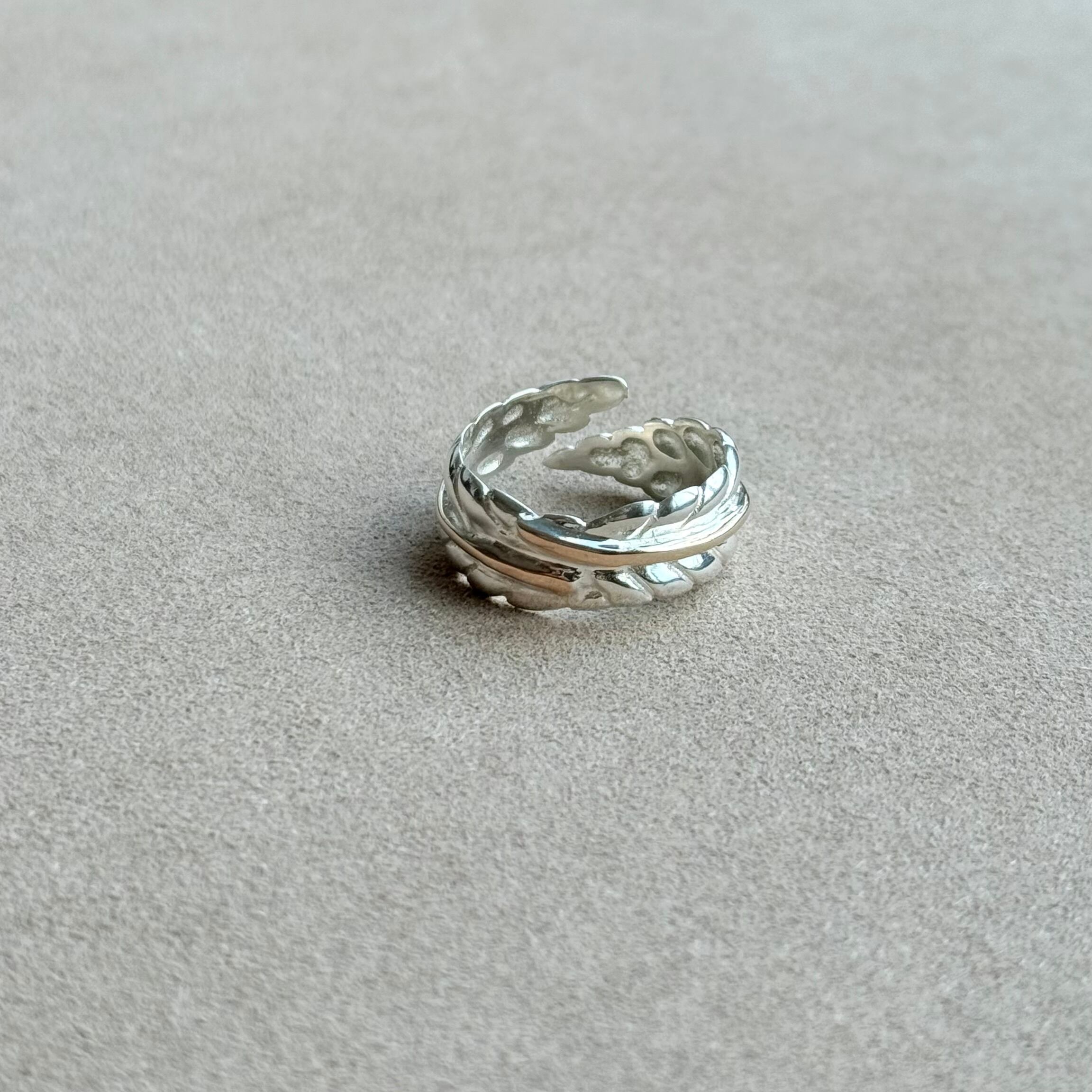 vintage tiffany ヴィンテージティファニー two leaves ring silver925