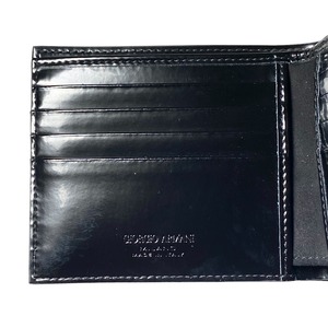 GIORGIO ARMANI leather × rubber wallet
