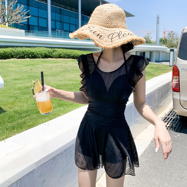 水着 レディース 送料無料 ビキニ  Uネック モノキニ ニット ワンピース ラップスカート 巻きスカート バックコンシャス バックリボン ウエストマーク スタイル 着痩せ 体形カバー インスタ トレンド きれいめ かわいい 無地 セクシー エレガント フェミニン  ストレッチ  伸縮性  ホワイト 白 ドレープ ナチュラル リラックス リゾート シャーリング キュート ガーリー 大人かわいい   M L XL   ワンピース スイムウェア 海 ビーチ プール 旅行 海水浴 ワンショルダー クロスリボン