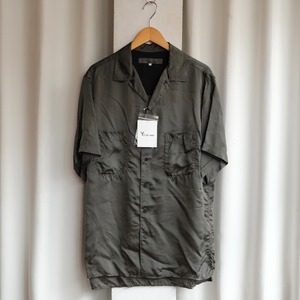 Y'S FOR MEN CHAIN STITCH OPEN COLLAR SHIRT