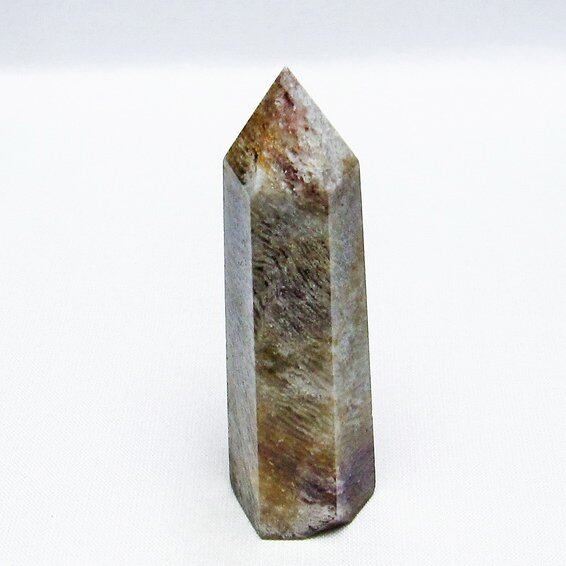 ガーデンファントム 六角柱 ガーデンクォーツ ポイント 庭園水晶 一点物 142-7458