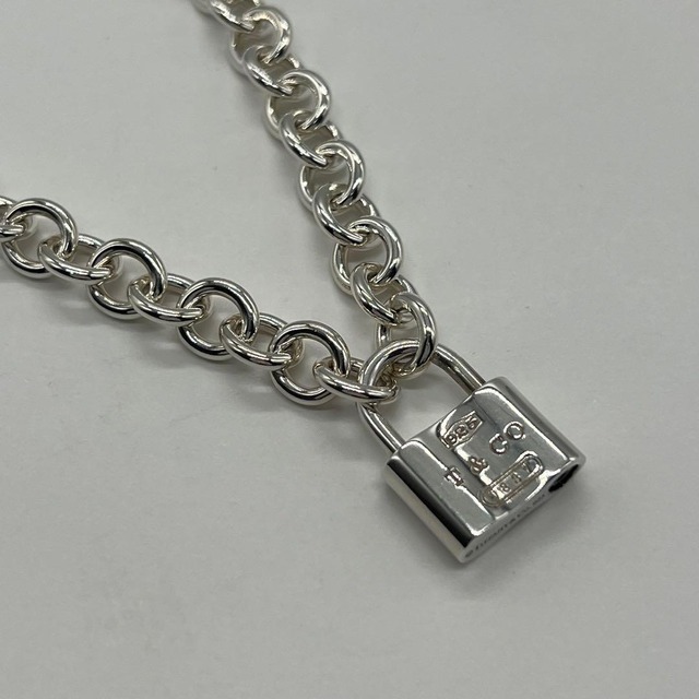 ティファニー TIFFANY 1837 カデナロック 南京錠 ネックレス SV