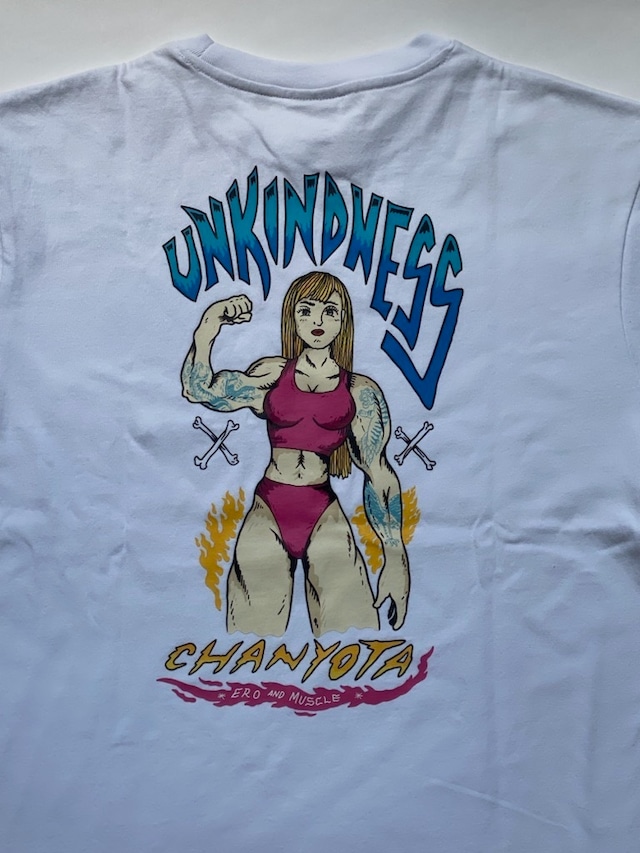 ★New! 「ちゃんよた」選手VS UNKINDNESS コラボTーSHIRTS　【WHITE】