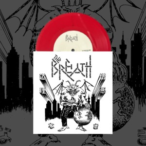 THE BREATH 1st 7"レコード 道理なき憎悪 Reasonless Hate (Red Vinyl)