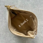 écru  インド刺繍  マルチポーチ（SW） 　