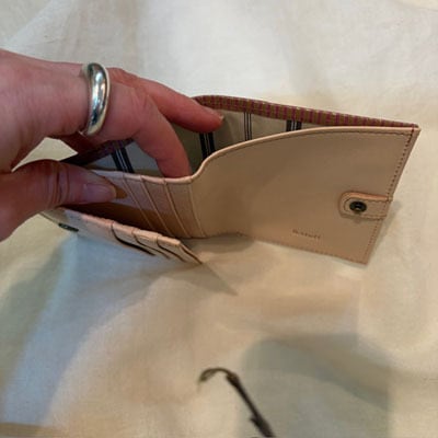 B.stuff 限定新素材「レユール」三つ折りお財布