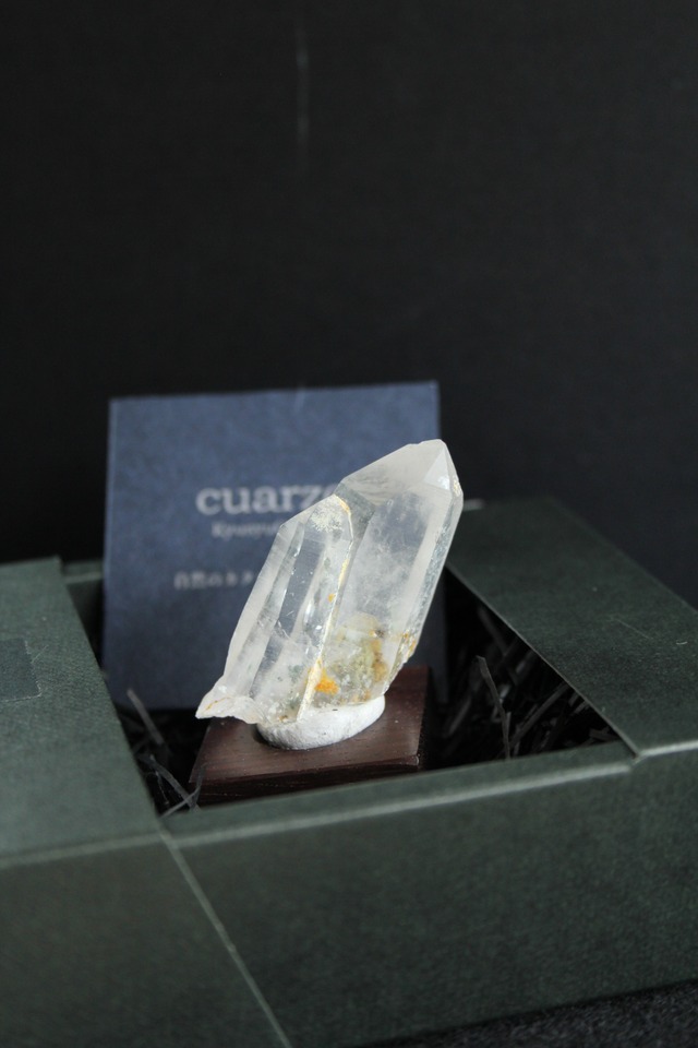 【342001】大分クリスタルまりも ローズウッドベース小