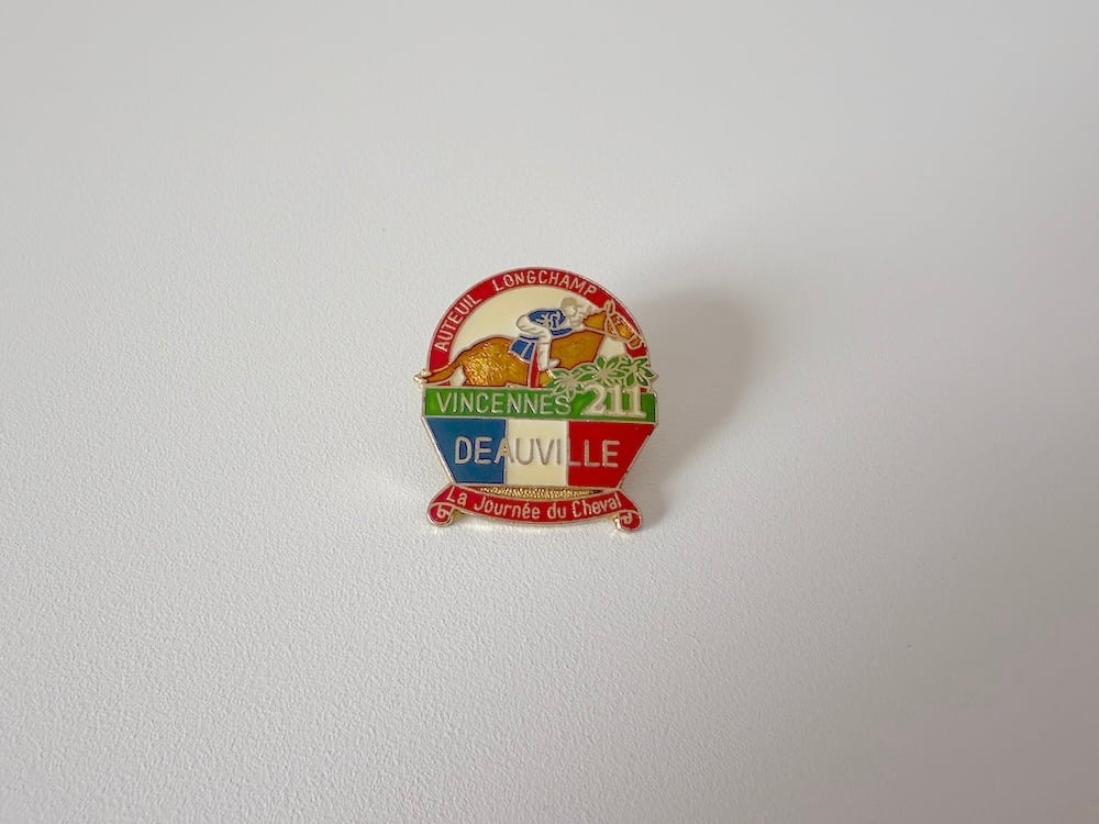 【FRANCE】馬の日のピンズ 'La Jouenee du Cheval' / Horse Day pins La Journée du Cheval'