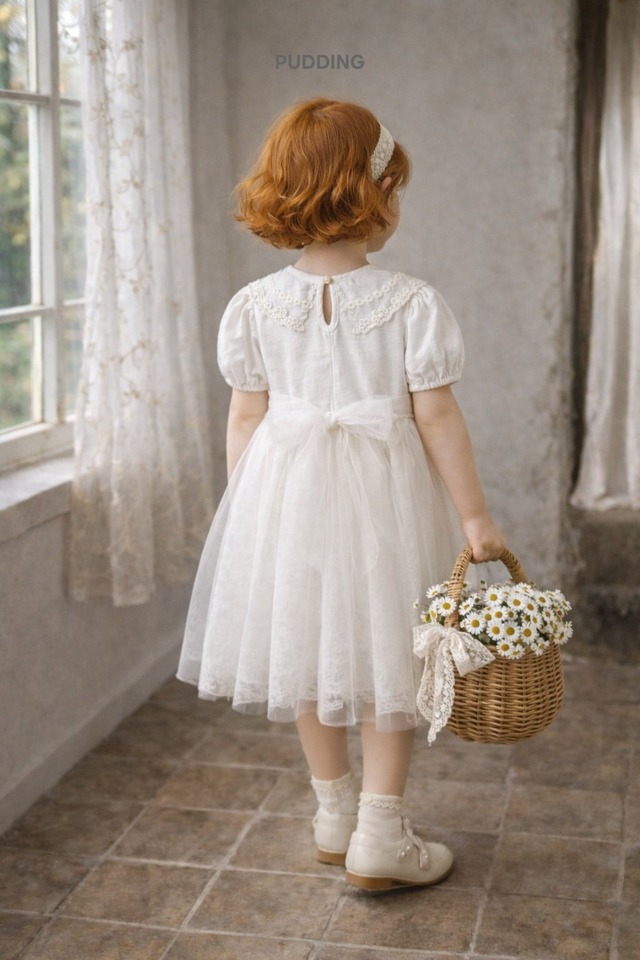 【6/21〆予約】<pudding> Flower bud dress