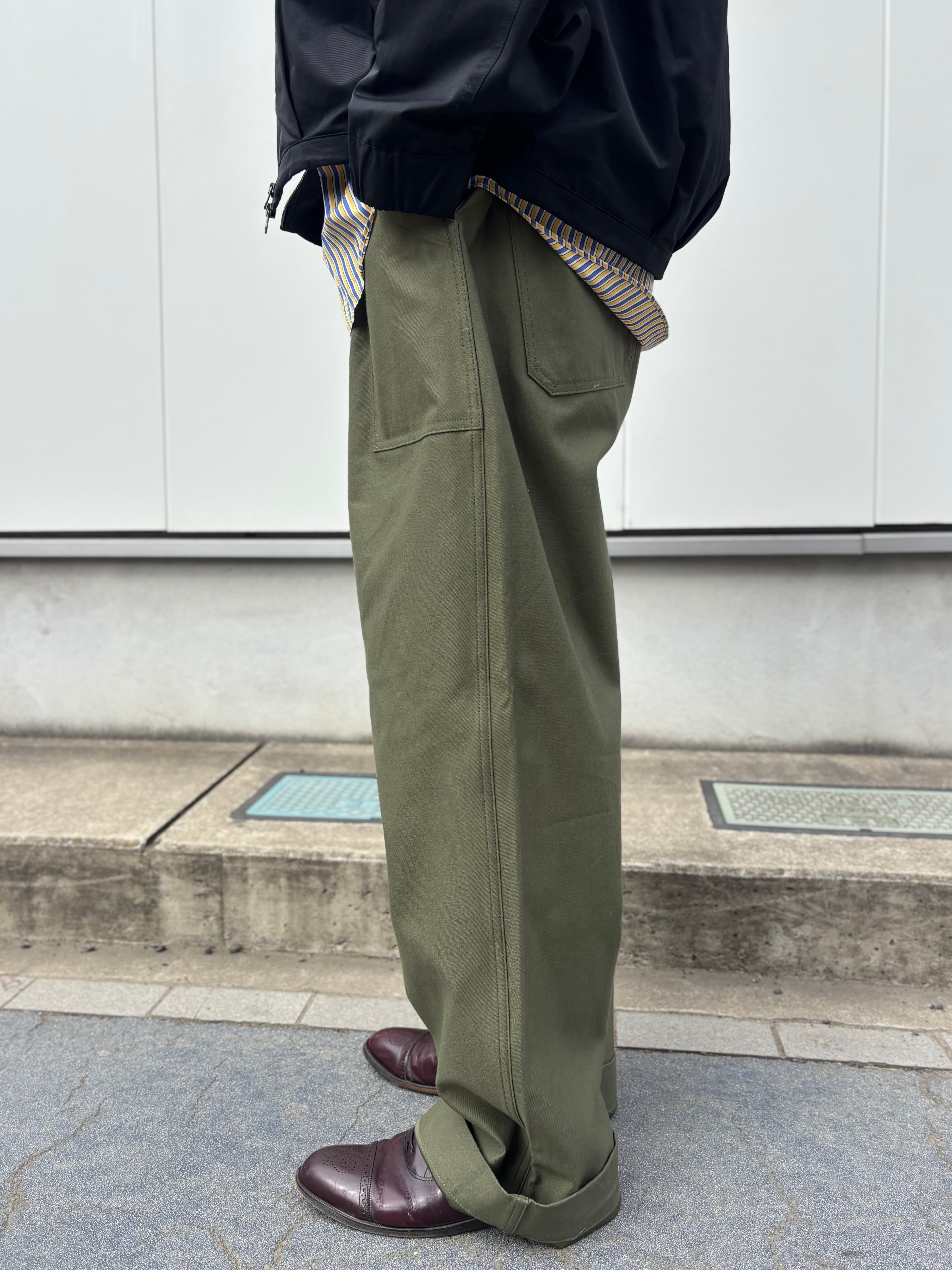 Nigel Cabourn CC22 メカニックパンツ　カーゴ　　ファティーグ NIGEL CABOURN / MECHANIC PANT - MIX (ナイジェルケーボン メカニック