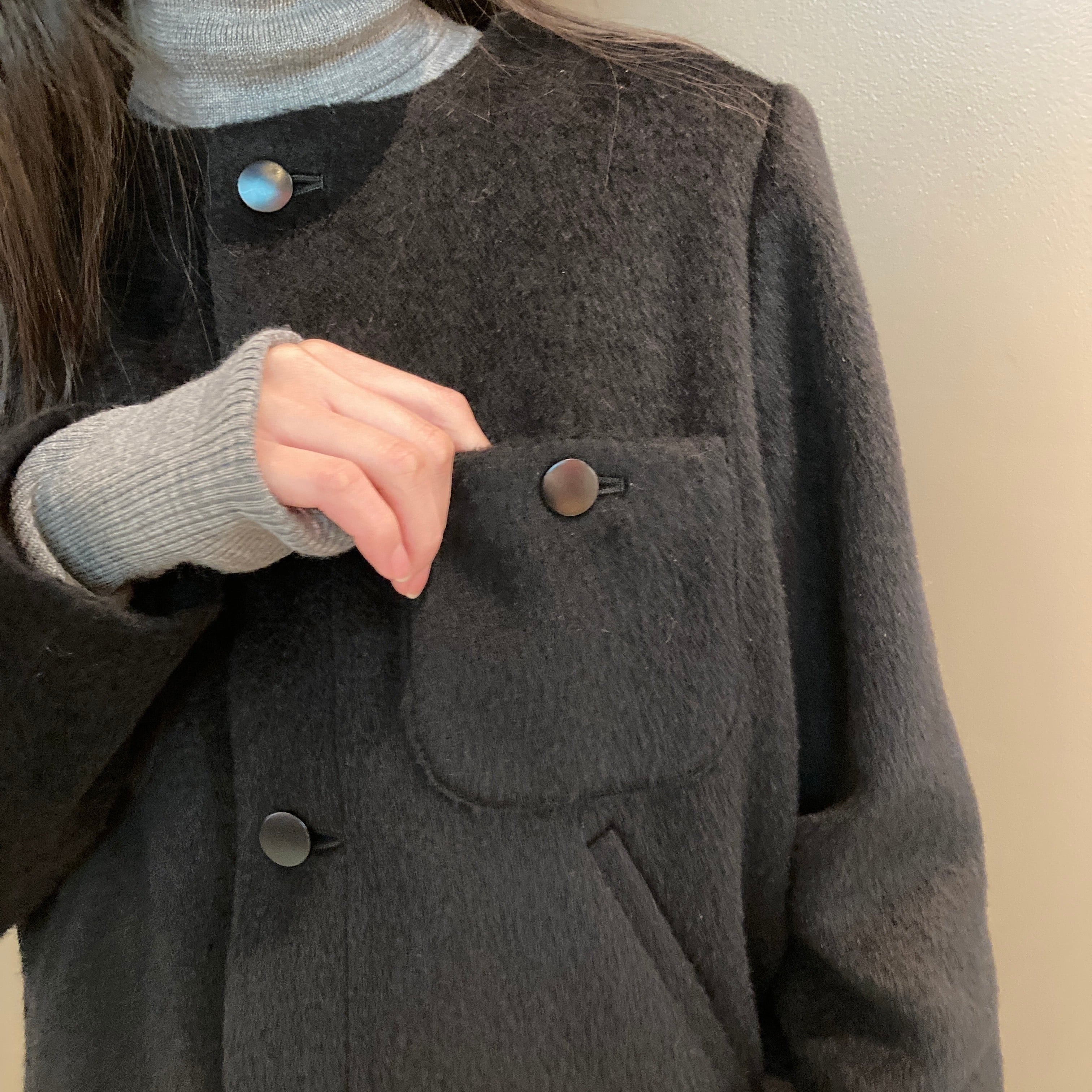 Dessin de Mode【デッサン ド モード】 ラウンドネックショート