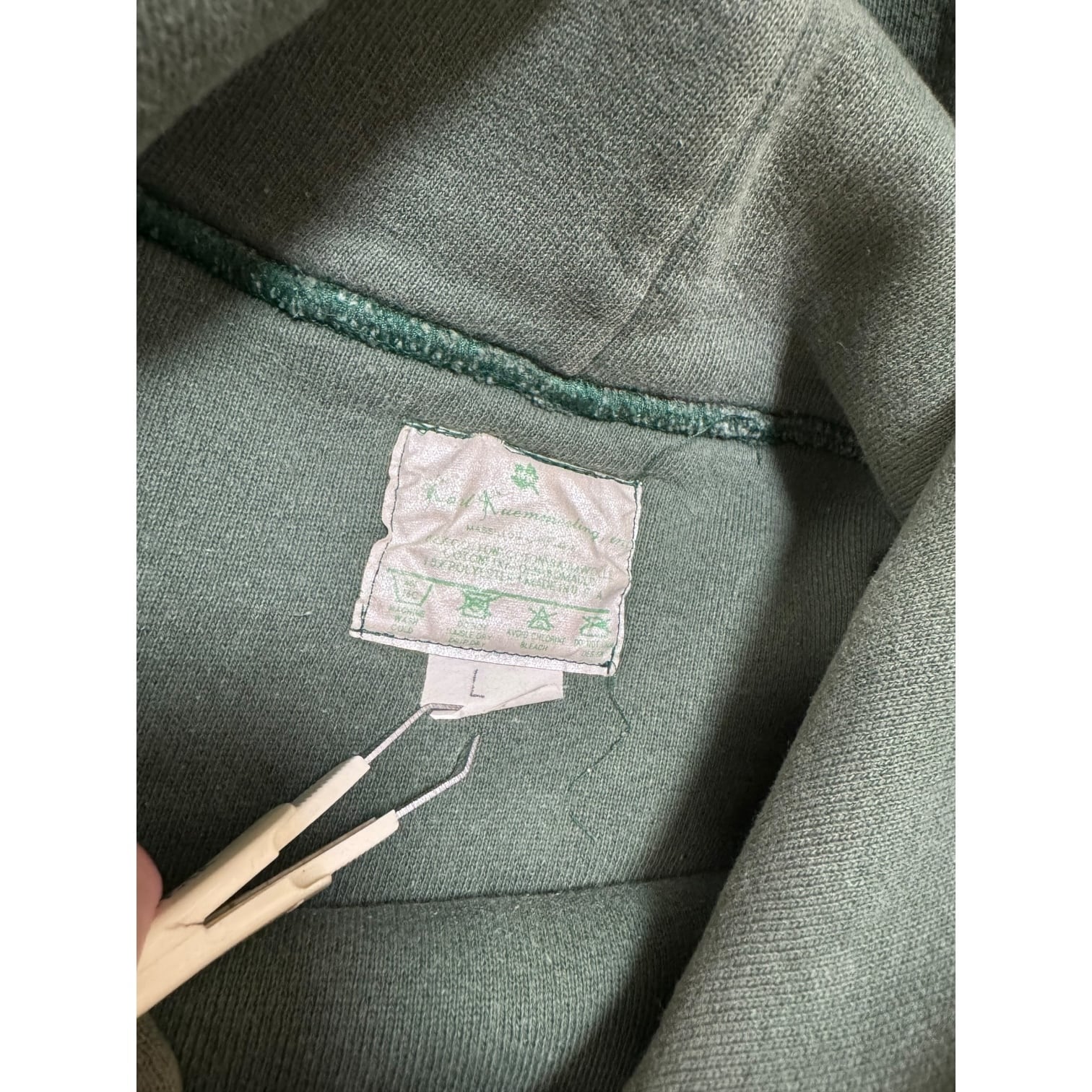 60〜70's ダブルフェイスパーカー セットイン vintage sweat