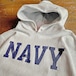 90s  Champion  Reverse Weave   〝U.S. NAVY 〟Print  hoodie Size  LARGE