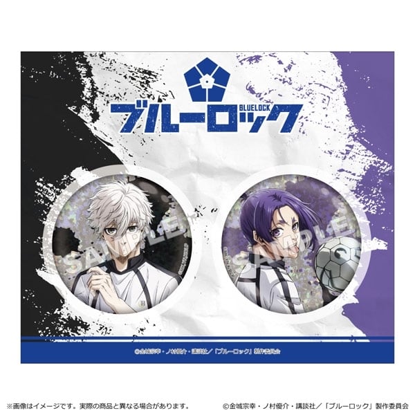 ブルーロック グリッター缶バッジ 蜂楽廻&千切豹馬 | ピカ舞姫 ブルーロック グリッター缶バッジ 蜂楽廻&千切豹馬 | ピカ舞姫