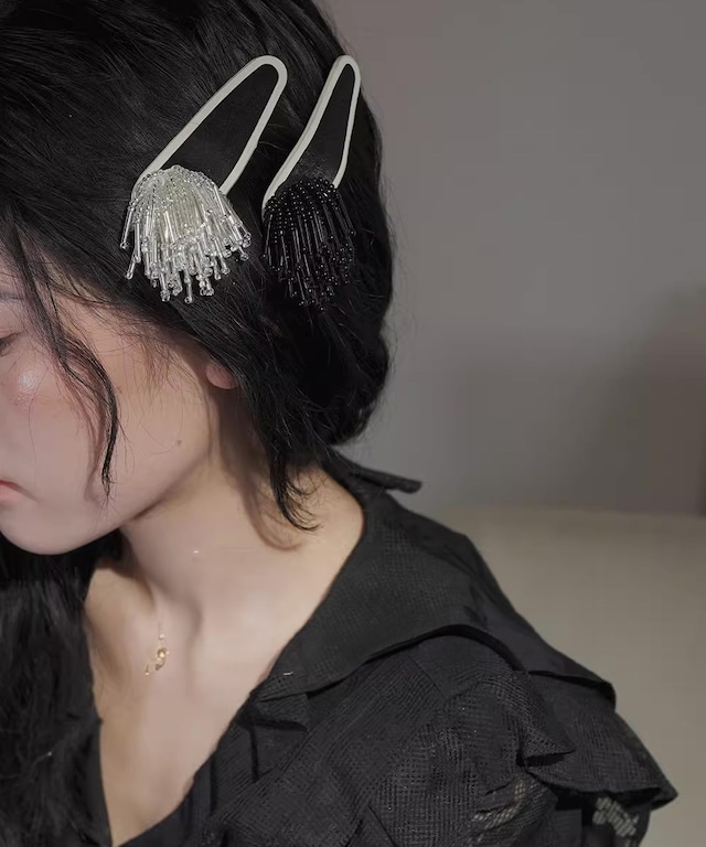 ブルームスパークヘアクリップ Q0066