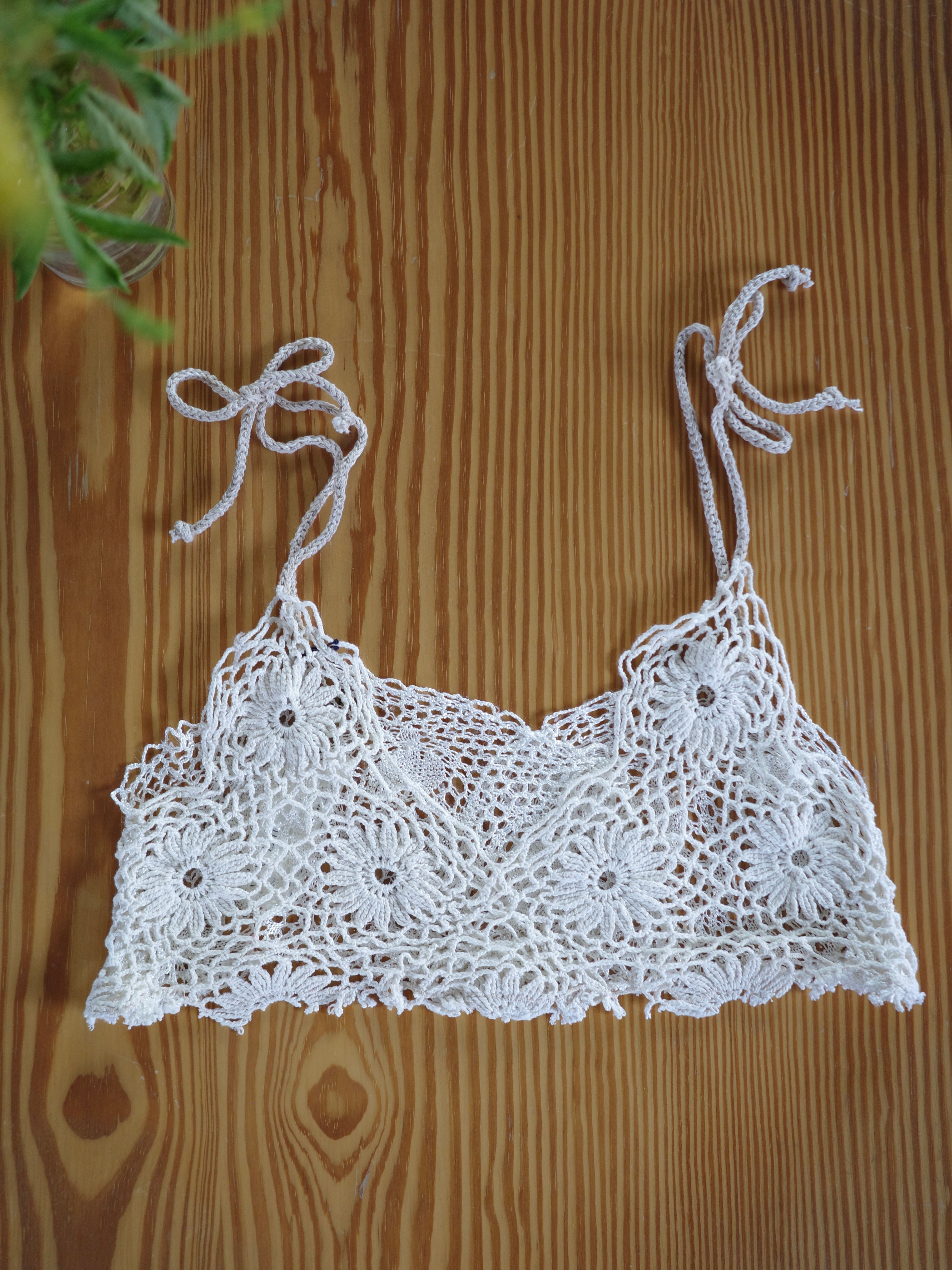 <vintage>remake lace bustier B