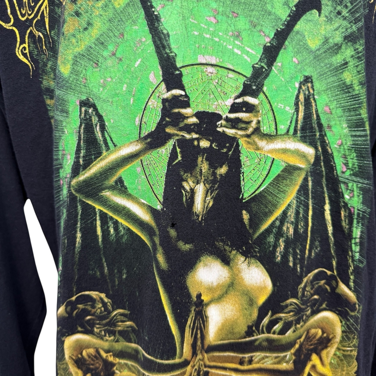 【CRADLE OF FILTH】クレイドル・オブ・フィルス "GOD BLESS SATAN CARESS" 00's ロングスリーブTシャツ