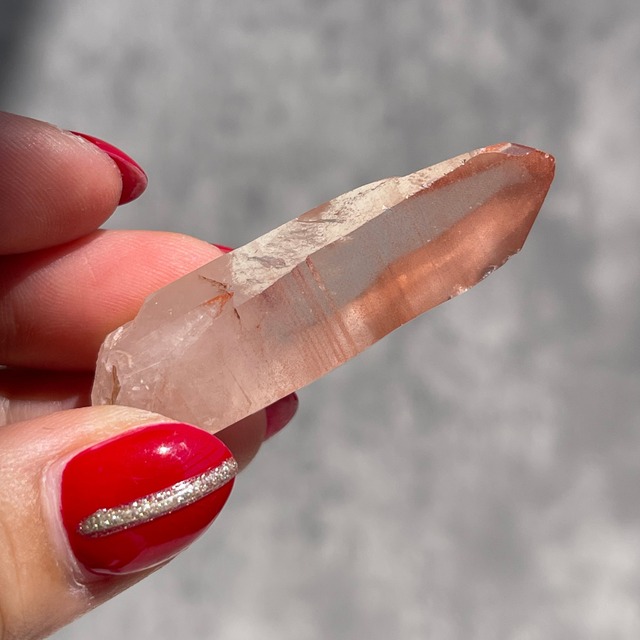 ブラジル・ミナスジェライス州産【ピンクレムリアン】⑦ 鉱物 天然石 パワーストーン