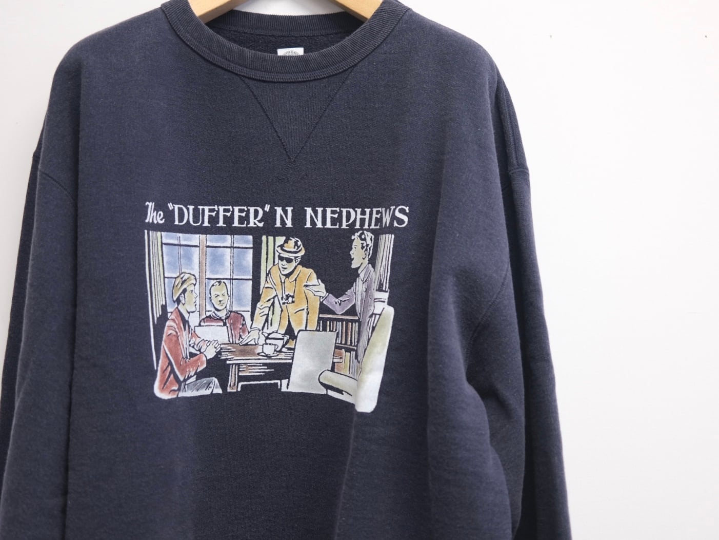 The DUFFER N NEPHEWS” MORAY / モーレイ ( スウェットクルーネック