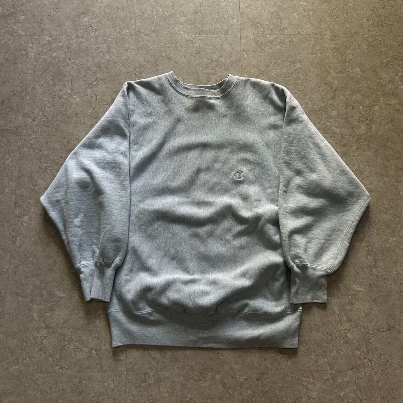 80s Champion reverse weave sweat "霜降り light blue"【仙台店】