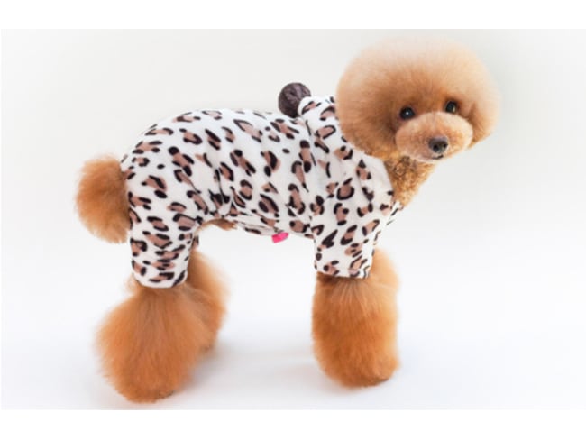 もこもこロンパース S ~ XXL 2color / 犬服 防寒 秋冬 犬の服 犬 つなぎ オールインワン 小型犬 中型犬 ドッグウェア 部屋着 パジャマ お出かけ ペット用品