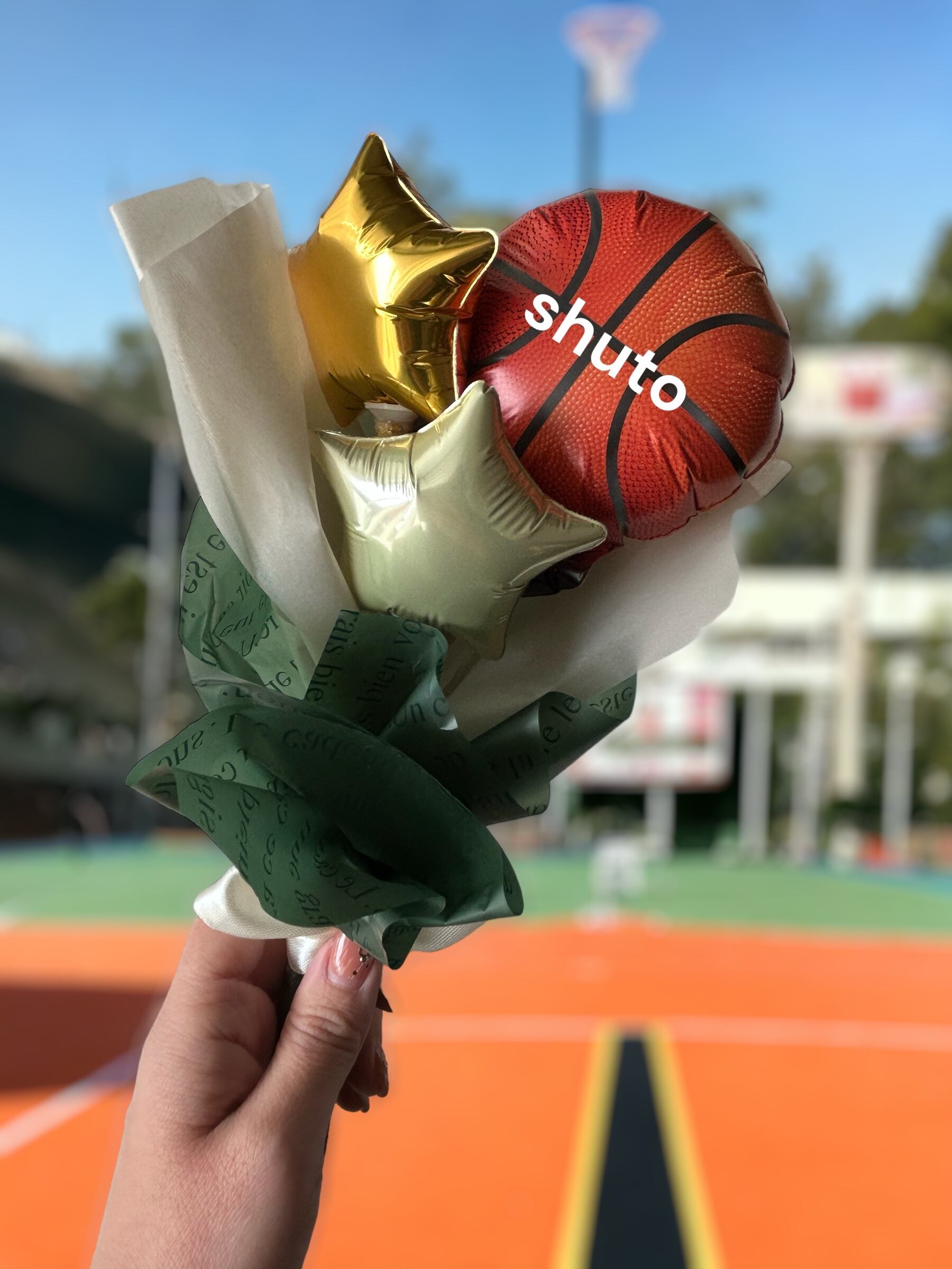 卒業式・卒園式 プレゼント バルーンブーケ ミニブーケ 部活 | Pay ID