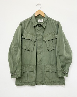70sUS.ARMY Cotton Ripstop Jungle Fatigue Jacket/S-R