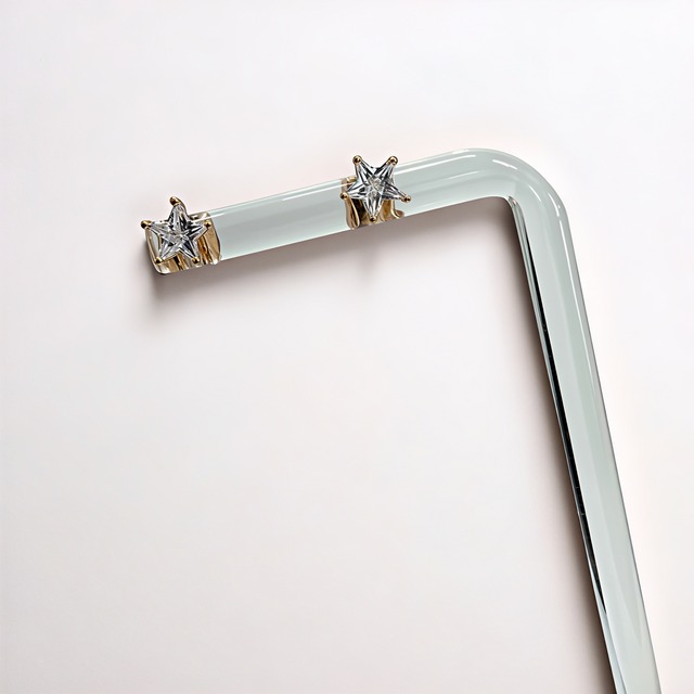 STARLIGHT MINI 18K コーティングキャッチピアス
