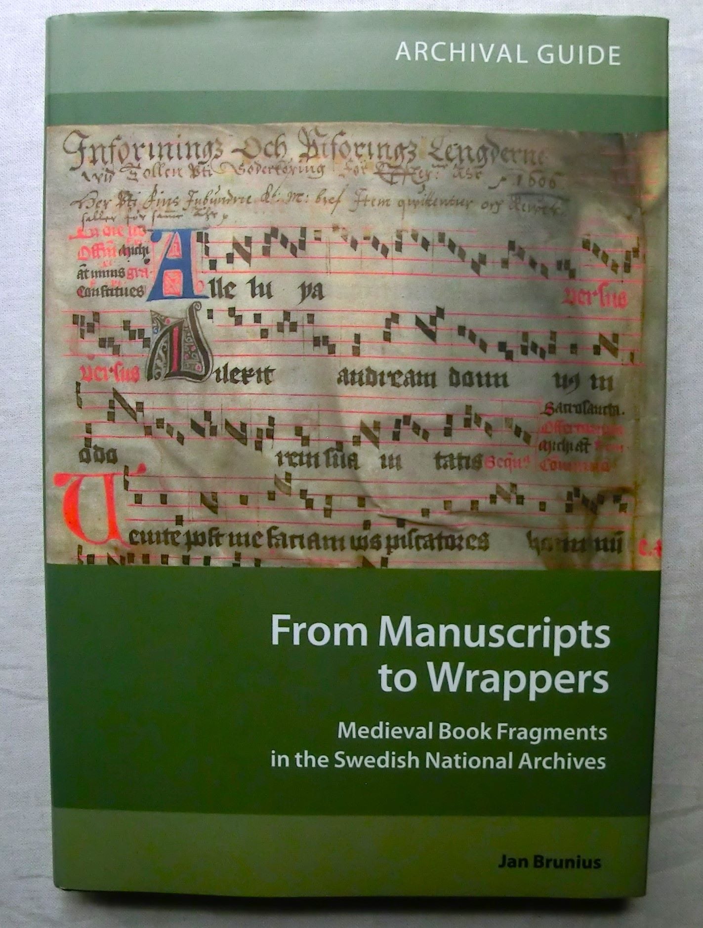 中世 写本 断片コレクション スウェーデン国立公文書館 From