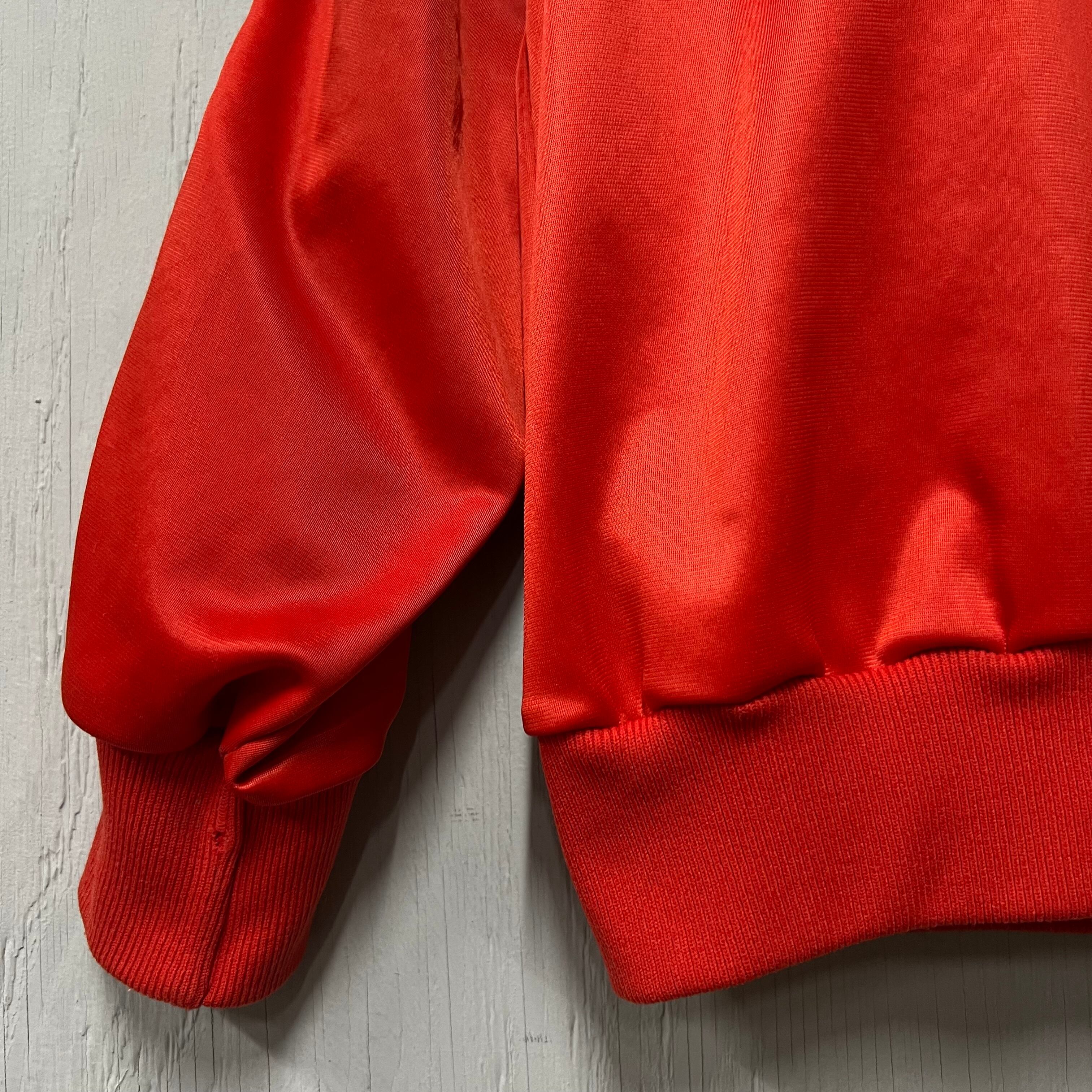 80s adidas ATP スナップボタントラックジャケット レッド XL | 古着屋
