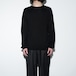 Washable Silk Melt Knit  "Slim" 〈Black〉