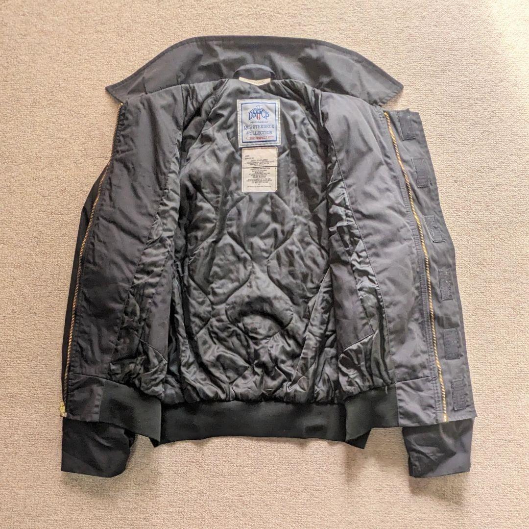 実物 00s U.S.NAVY UTILITY JACKET 希少M-XS 中綿キルティング