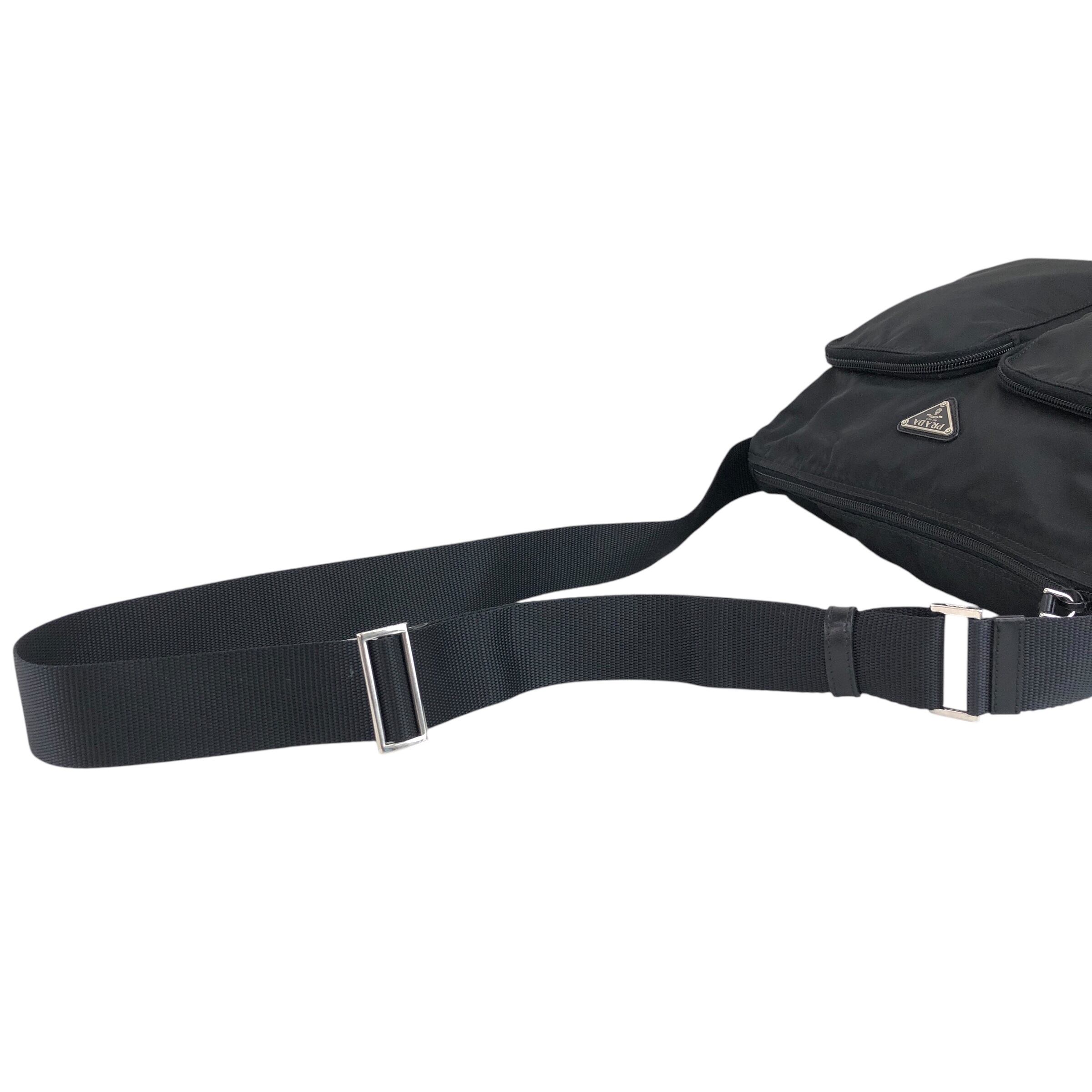 PRADA プラダ ショルダーバッグ BT0500 PRADA プラダ ショルダーバッグ ブラック トライアングルロゴ ナイロン