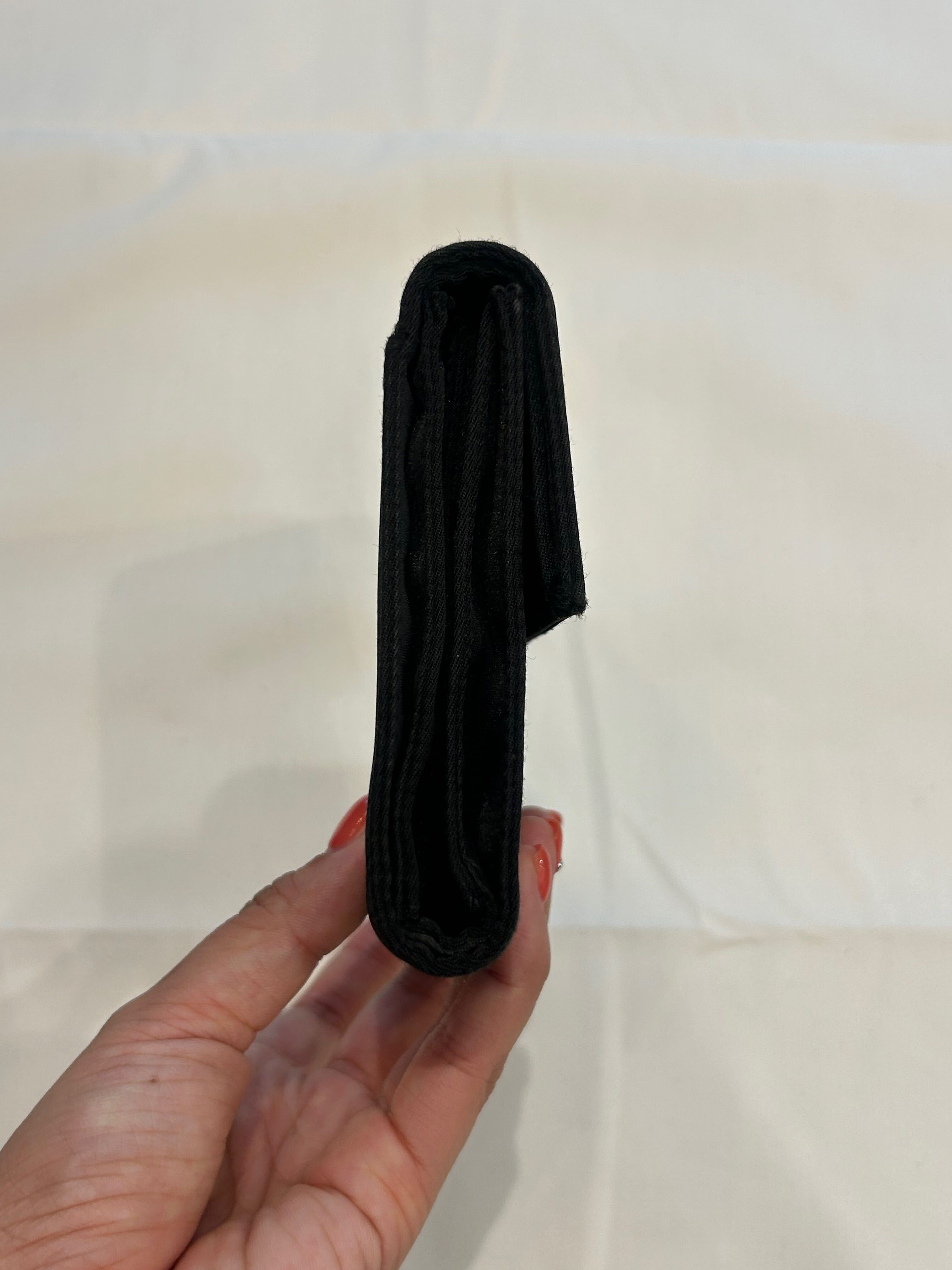 PRADA / vintage black nylon logo wallet. | AURA JAPON