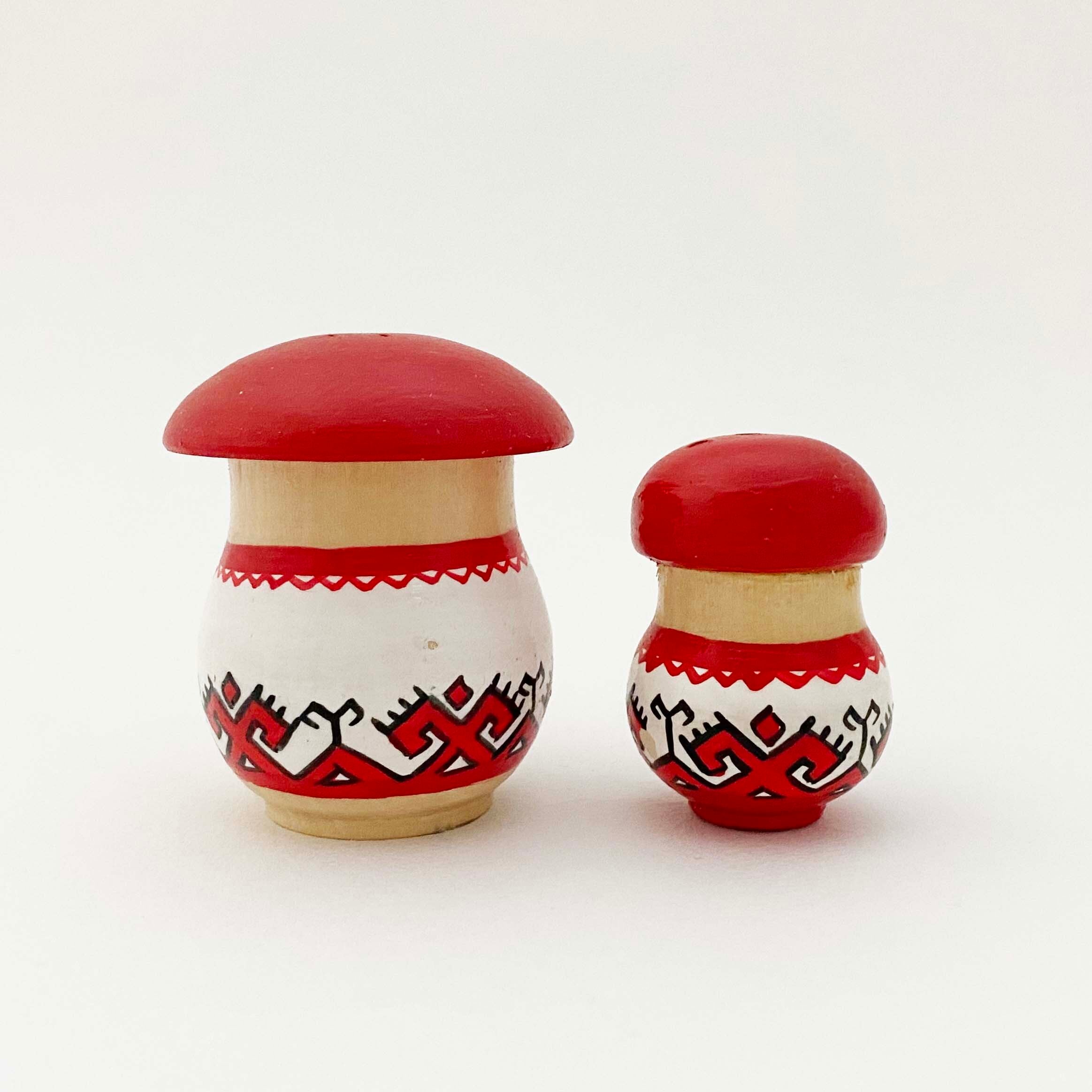 マリエル共和国 木製ソルト&ペッパーセット