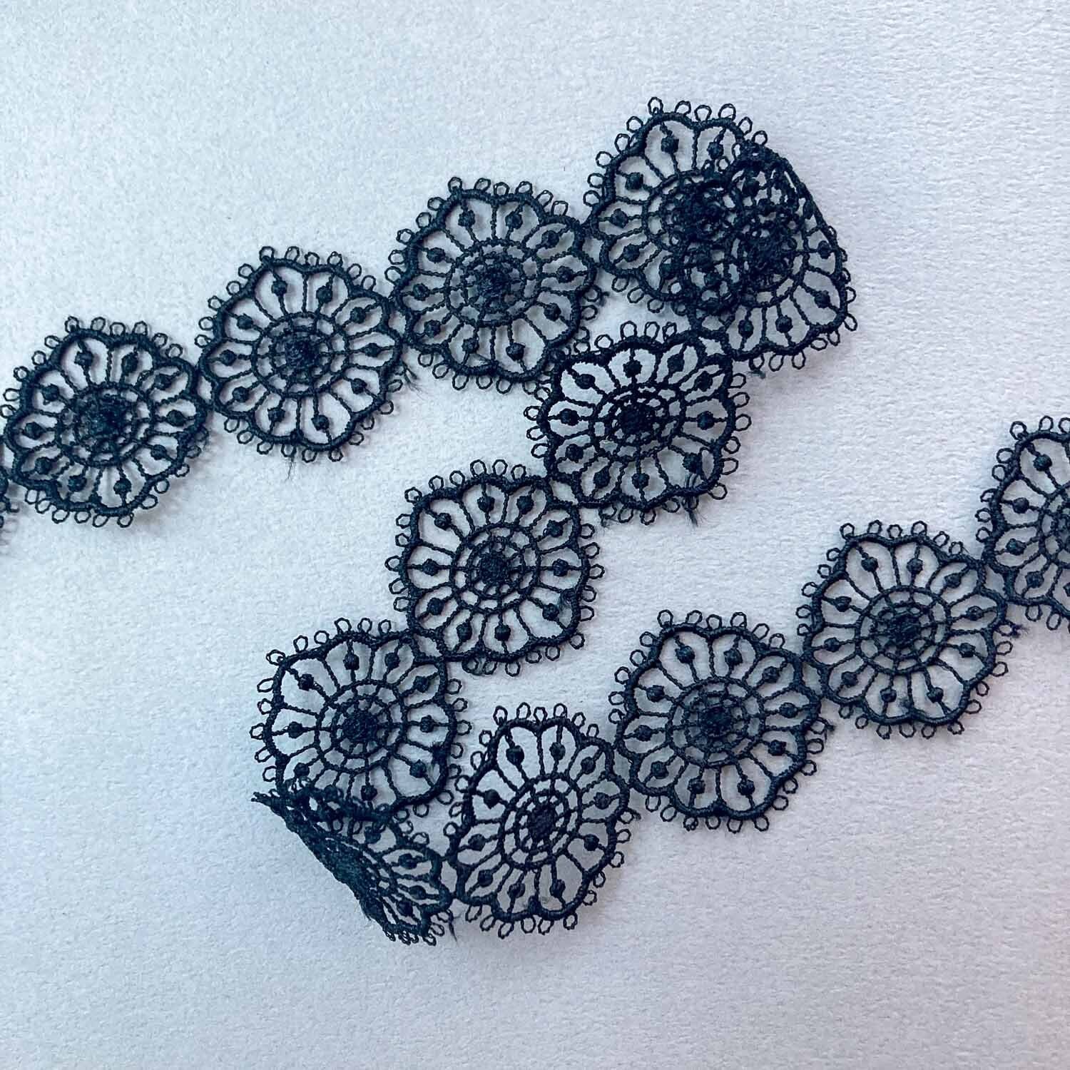 透かし蜘蛛の巣スカラップレース（50cm〜） | Dua-アクセサリーパーツ