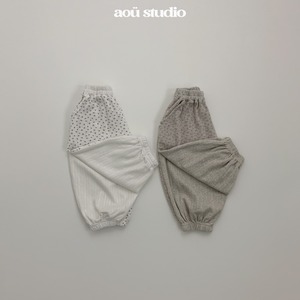 【予約】aoü studio Rose jogger pants