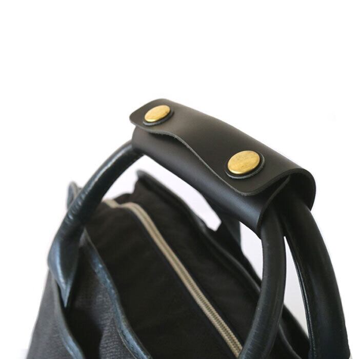 姫路レザー ハンドルカバー / Leather handle cover Simple button