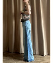 HIROKO KOSHINO layered mesh tops-4662-5