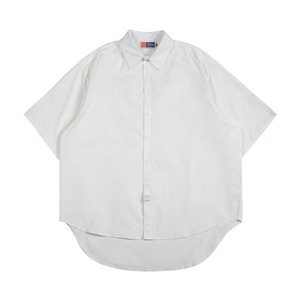 ルーズシルエットスクエアカラー半袖シャツ　0715