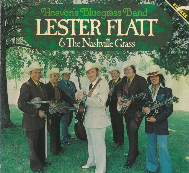 LESTER FLATT AND THE NASHVILLE GRASS / HEAVEN'S BLUEGRASS BAND (LP) USA盤
