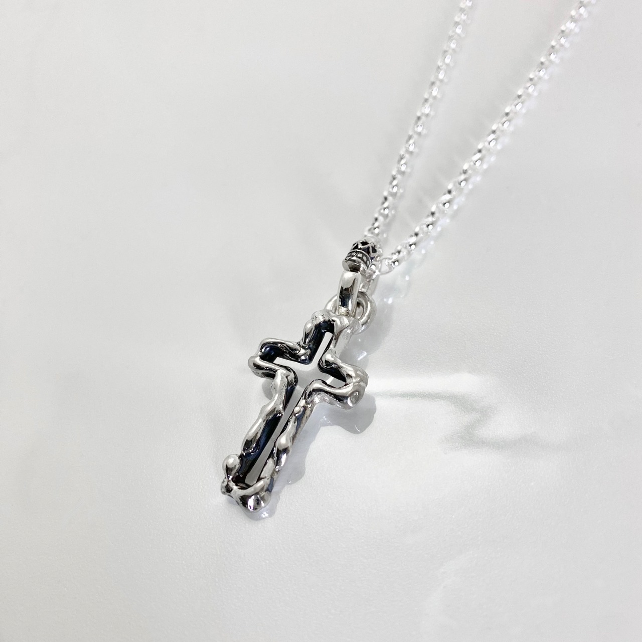 OPEN CROSS #1 NECKLACE / オープンクロス#1ネックレス