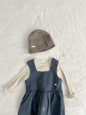 韓国子供服 / Atomeme / 26Autumn / Herringbone Overall / 秋服 *S~XL*