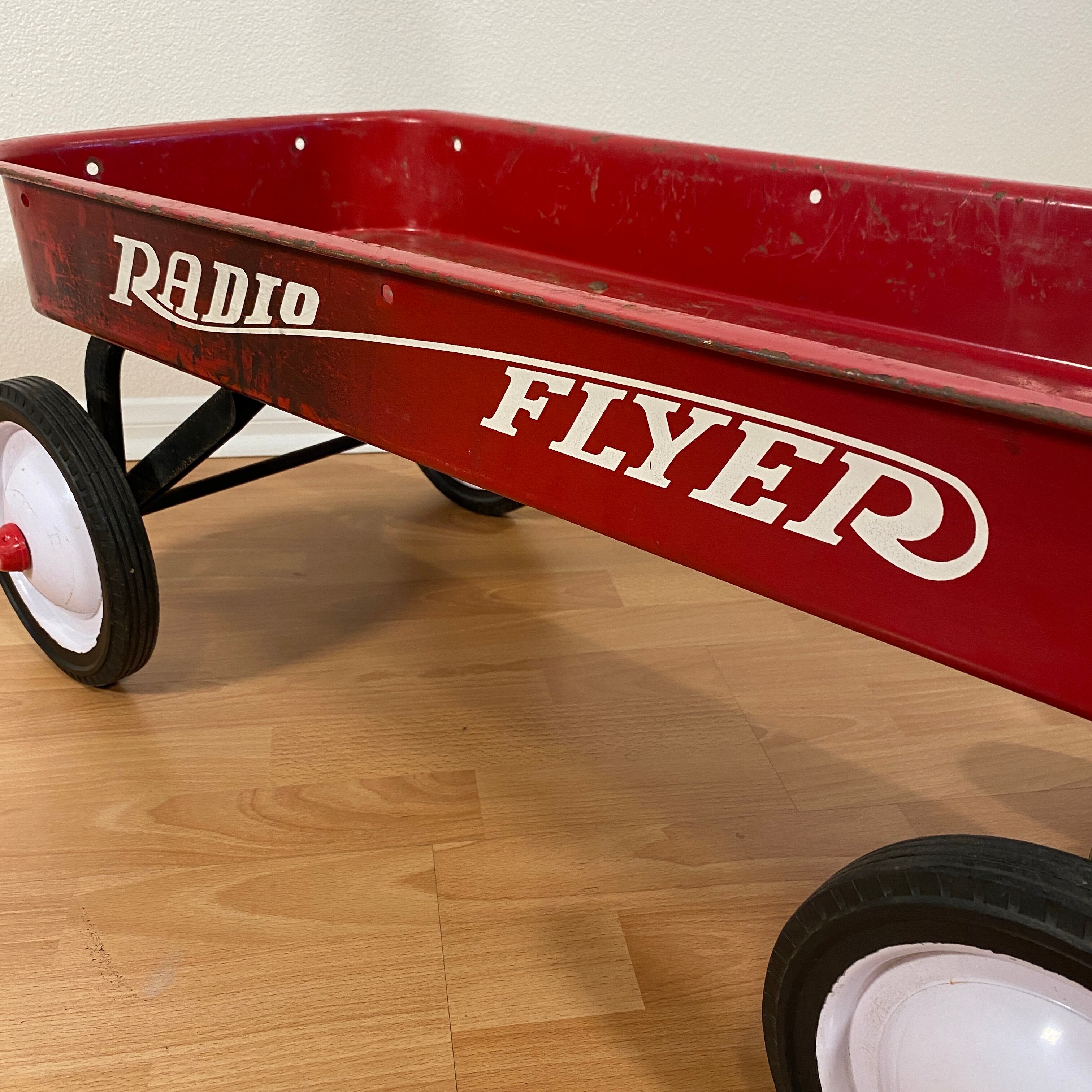 459 アメリカ ビンテージ ラジオフライヤー RADIO FLYER スチール